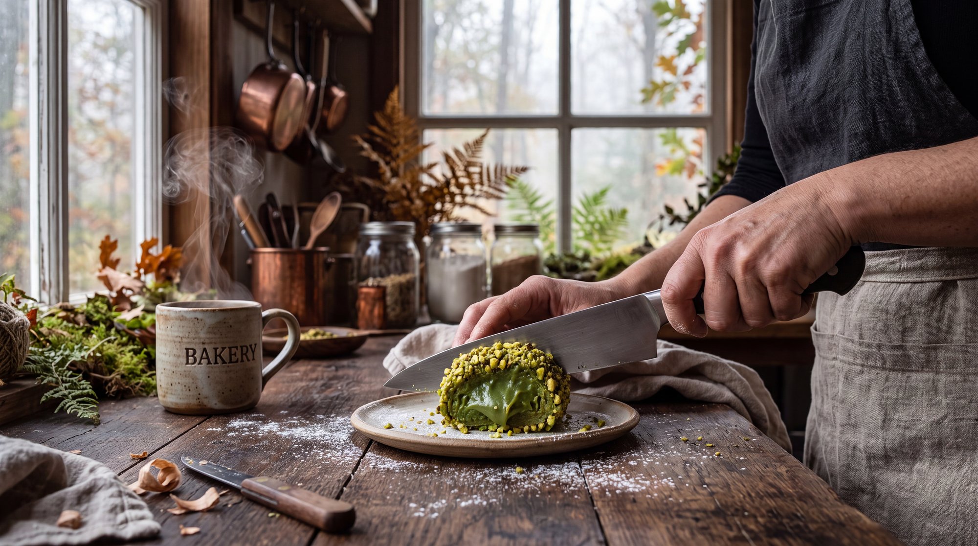Chef locale prepara un piatto tradizionale